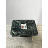 Vintage Italian Verde Marble Coffee Table