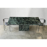 Vintage Green Serpentine Marble Dining Table