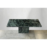 Vintage Green Serpentine Marble Dining Table