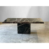 Vintage Post Modern Marble Dining Table