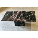 Vintage Post Modern Marble Dining Table