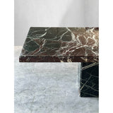 Vintage Post Modern Marble Dining Table